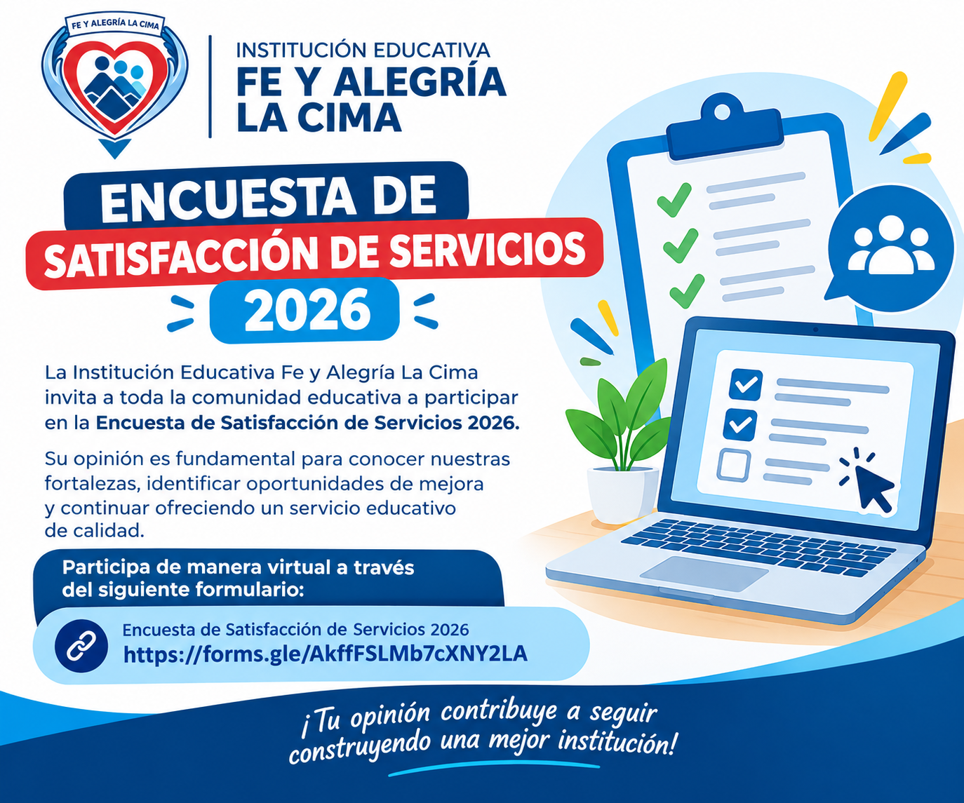 ESCUESTA DE SATISFACION DE SERVICIOS 2026